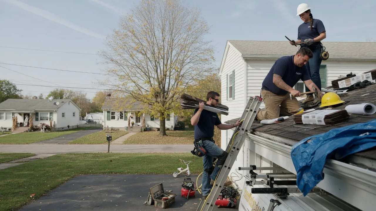 Local Roofing Contractors in Harmon, IL near me